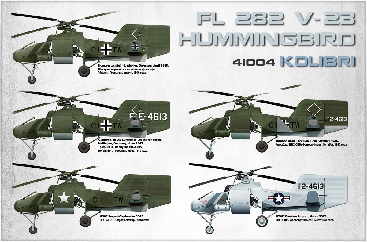 MiniArt 41004 Flettner Fl 282 V-23 Colibri (Kolibri) 1/35 – image 2