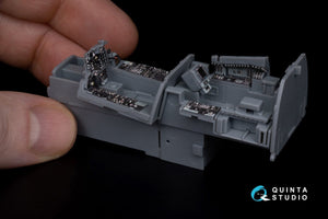Intérieur imprimé en 3D et coloré sur papier décalcomanie Quinta Studio QD48245 F-4EJ Kai (ZM SWS) 1/48 – immagine 2