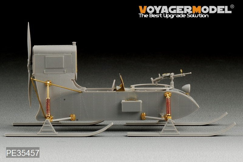 Maquette Voyager PE35457 Aerosan soviétique RF-8/GAZ-98 de la Seconde Guerre mondiale pour TRUMPERTER 02322 1/35 – image 9