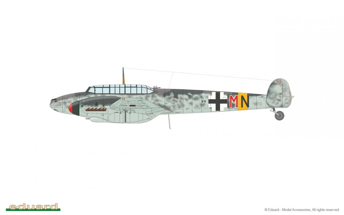Eduard 7468 Bf 110G-2 1/72 – zdjęcie 15