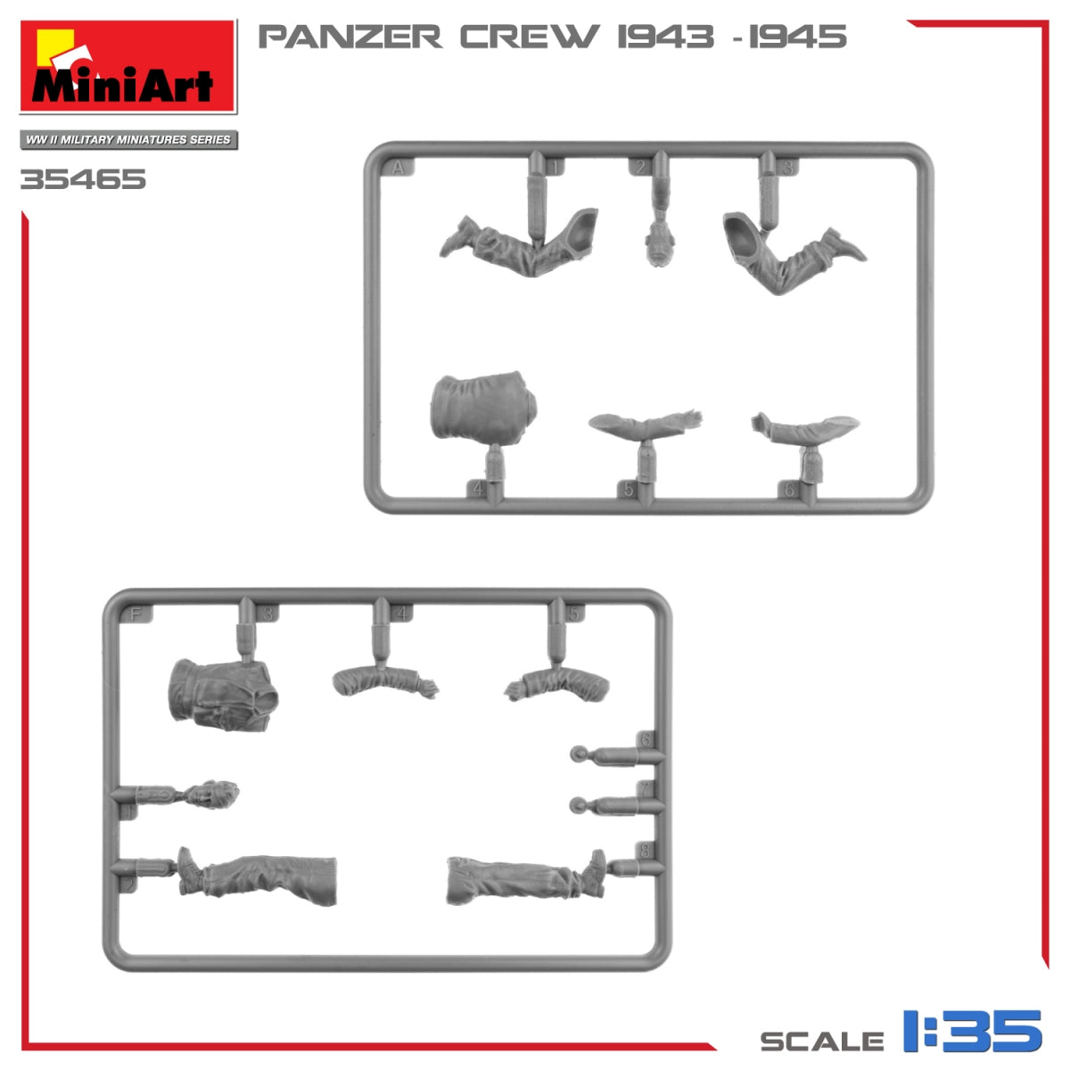 MiniArt 35465 ÉQUIPAGE PANZER 1943-1945 1/35 – image 3