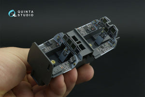 Intérieur imprimé en 3D et coloré sur papier décalcomanie Quinta Studio QDS-32119 F-15E (Tamiya) (petite version) 1/32 – Bild 3