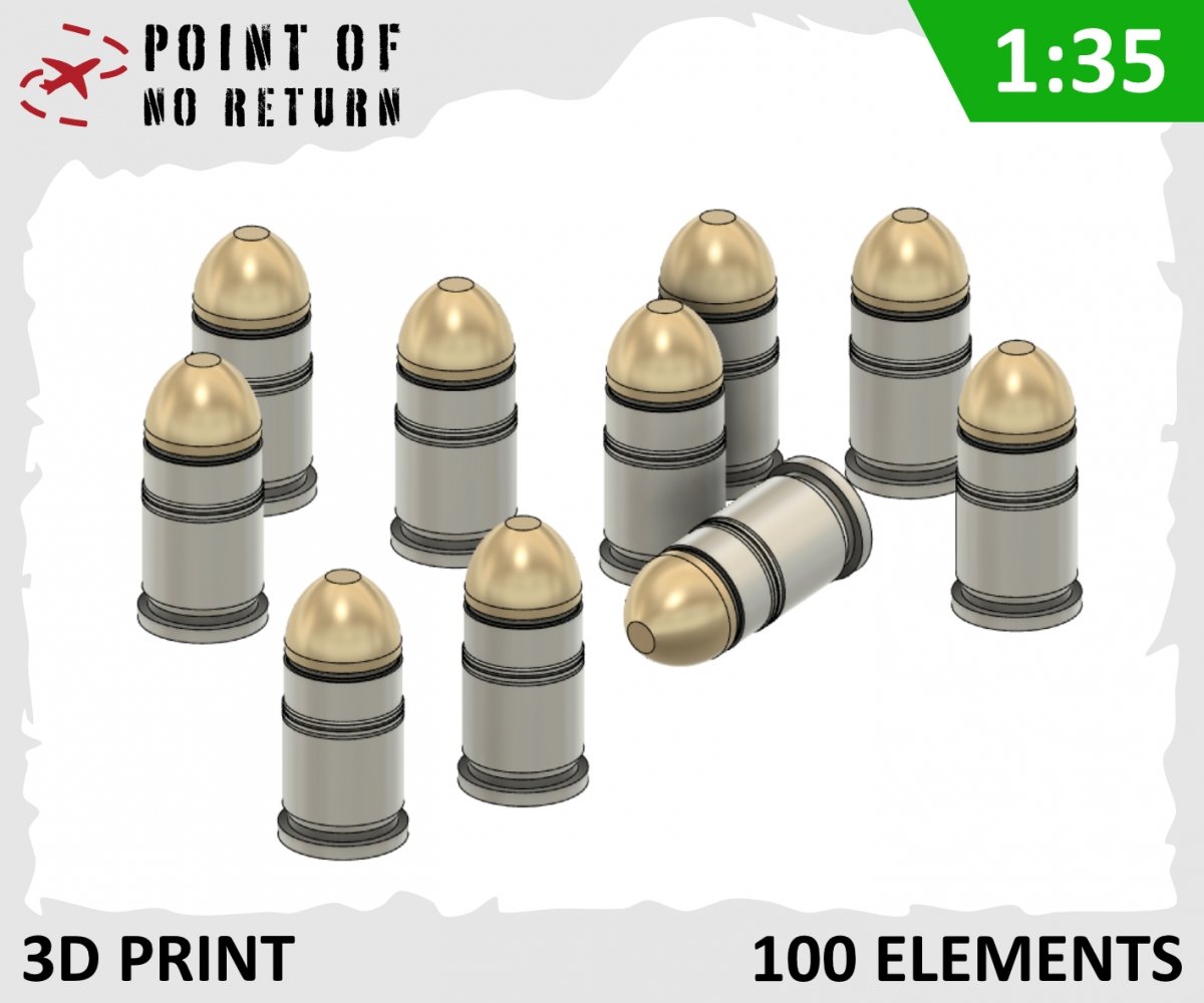 Point de non-retour 3522012 Grenades 40 mm HE M381 1/35