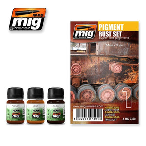 Ensemble antirouille pigmenté AMMO de Mig Jimenez 7400