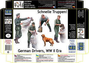 Master Box 35237 Schnelle Truppen - Pilotes allemands de la Seconde Guerre mondiale 1/35 – image 4