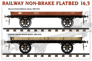 MiniArt 39004 Wagon plat sans frein de chemin de fer 16,5 t 1/35 – Bild 7