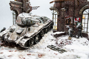 RT-Diorama 35302 Socle de diorama : « Wintergewitter » Opération Tempête d&amp;#39;hiver 1/35 – image 13