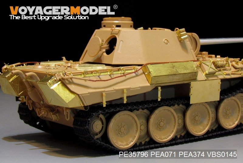Maquette Voyager PEA374 Schürzen A/D allemand Panther de la Seconde Guerre mondiale pour TAMIYA au 1/35 – image 3