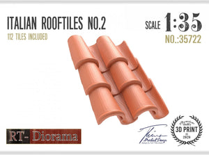 RT-Diorama 35722 Tuiles italiennes n° 2 1/35