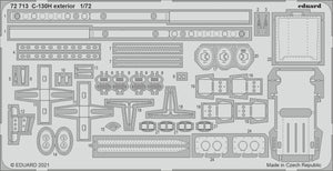 Eduard 72713 C-130H extérieur Ju 88A-1 pour Zvezda 1/72