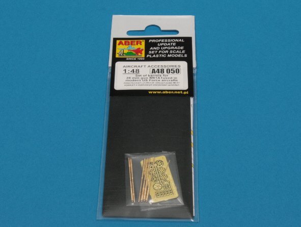 Aber A48 050 Jeu de canons pour canon de 20 mm M61A1 utilisé dans les avions modernes des forces américaines (1/48) – imagen 10