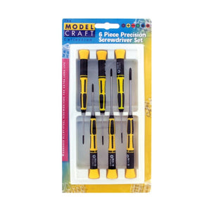 Jeu de 6 tournevis cruciformes Modelcraft PSD1602 – image 2
