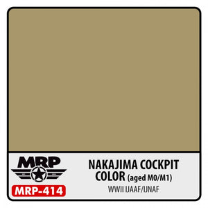 Peinture MR. Paint MRP-414 Nakajima Cockpit Color (vieillie) 30 ml