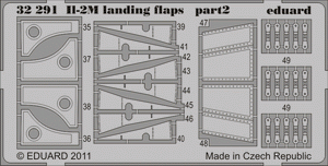 Eduard 32291 Il-2m landing flaps HOBBY BOSS 1/32 – zdjęcie 2