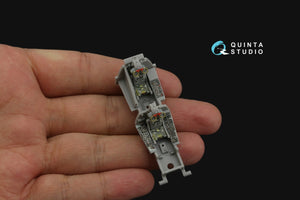 Intérieur imprimé en 3D et coloré sur papier décalcomanie Quinta Studio QD72080 F-4J Late (Fine Molds) à l&amp;#39;échelle 1/72  – image 12