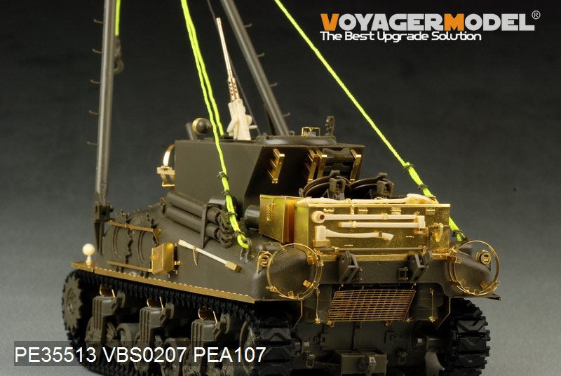 Véhicule de dépannage de char américain M32B1 de la Seconde Guerre mondiale, modèle Voyager PE35513, pour TASCA 35026, échelle 1/35 – immagine 10