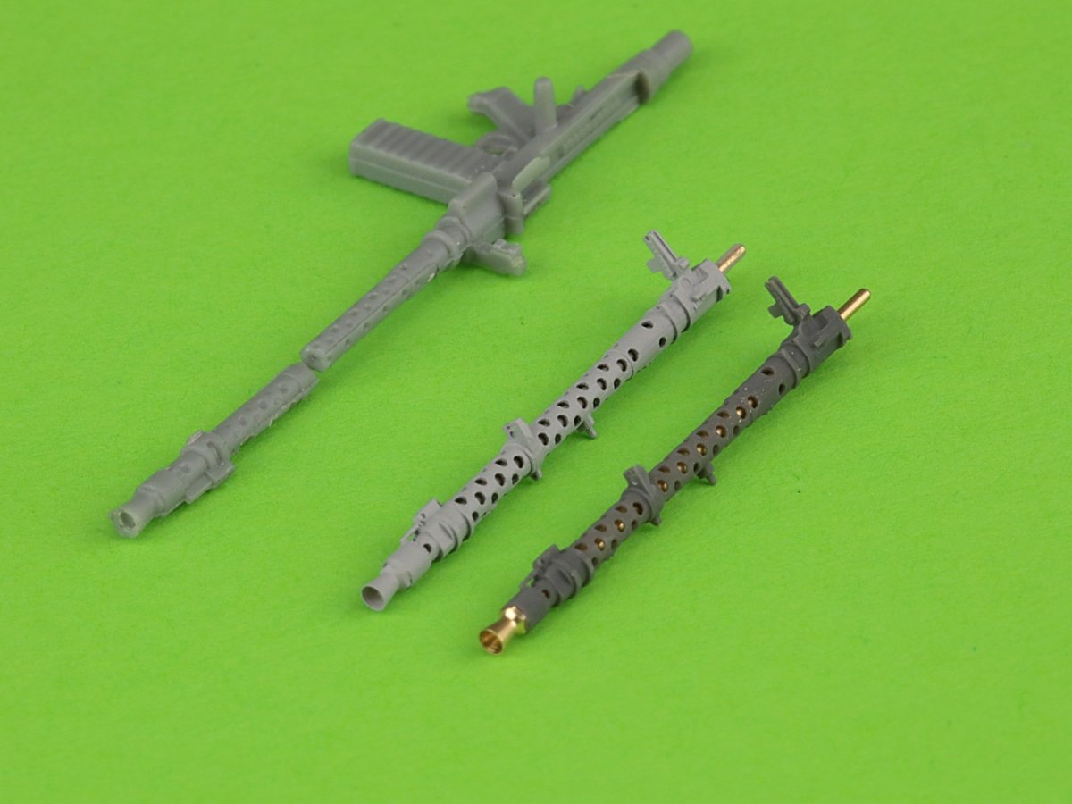 Master GM-35-046 PzKpfw II Ausf. a–F - Canons de 2 cm KwK30 L/55 et MG-34 (pour kits IBG, Dragon et autres) 1/35 – imagen 6