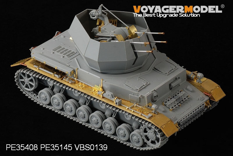 Voyager Model PE35408 WWII German Panzer IV ausf G 20mm Flakpanzer IV &amp;quot;Wirbelwind&amp;quot; For DRAGON 6342 1/35 – zdjęcie 5