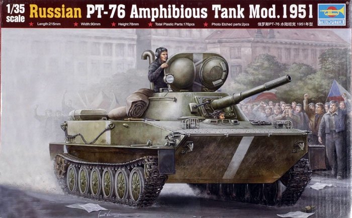 Trumpeter 00379 Char amphibie léger russe PT-76 Mod.1951 (1/35)