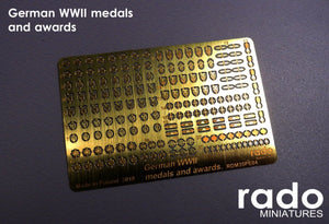 RADO Miniatures RDM35PE04 Médailles et décorations allemandes de la Seconde Guerre mondiale 1/35 – immagine 2