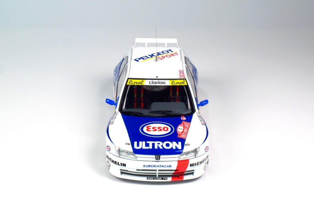 NuNu PN24009 Peugeot 306 MAXi &amp;#39;96 RALLYE DE MONTE CARLO 1/24 – image 6