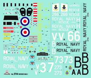 Italeri 2744 WESSEX HAS. 1 1/48 – zdjęcie 3