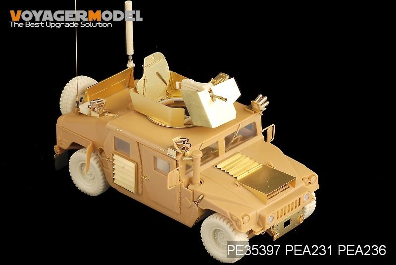 Voyager Modèle PE35397 Humvee M1114 moderne de l&amp;#39;USMC avec CIP/décharge de fumée pour Bronco 35080 1/35 – image 9