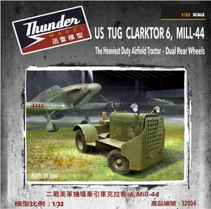 Thunder Model 32004 US Tug Clarktor 6 Mill-44 Le tracteur d&amp;#39;aérodrome le plus lourd 1/32