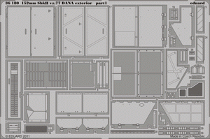 Eduard 36180 152mm ShkH vz.77 DANA extérieur 1/35 Hobby Boss