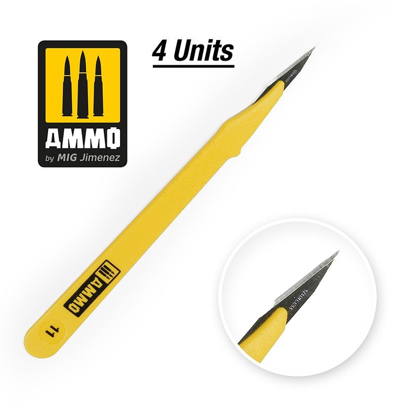 Munitions pour Mig 8692 Standard Blade Straight - 4 pièces