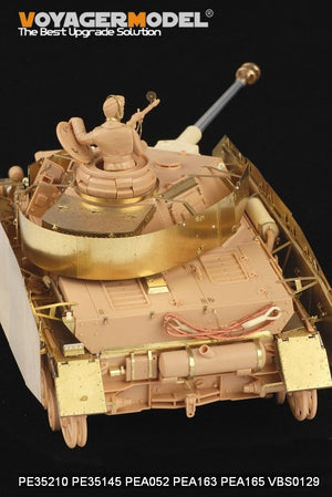 Voyager modèle PEA165 Panzer allemand de la seconde guerre mondiale.IV Ausf.H/J schürzen (pour TAMIYA 35209 35181) 1/35 – imagen 7