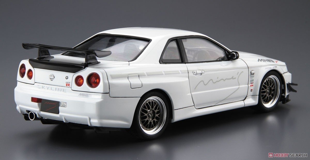 Aoshima 05986 Nissan Skyline GT-R R34 BNR3 1/24 – zdjęcie 3