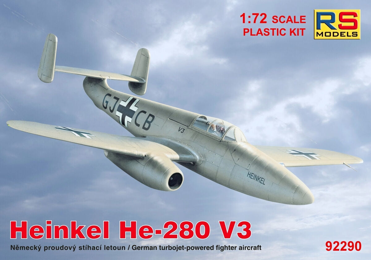 RS Models 92290 Heinkel He-280 V-3 1/72 