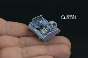 Intérieur imprimé en 3D et coloré sur papier décalcomanie Quinta Studio QD48203 Su-27 (Hobby Boss) 1/48 – image 5