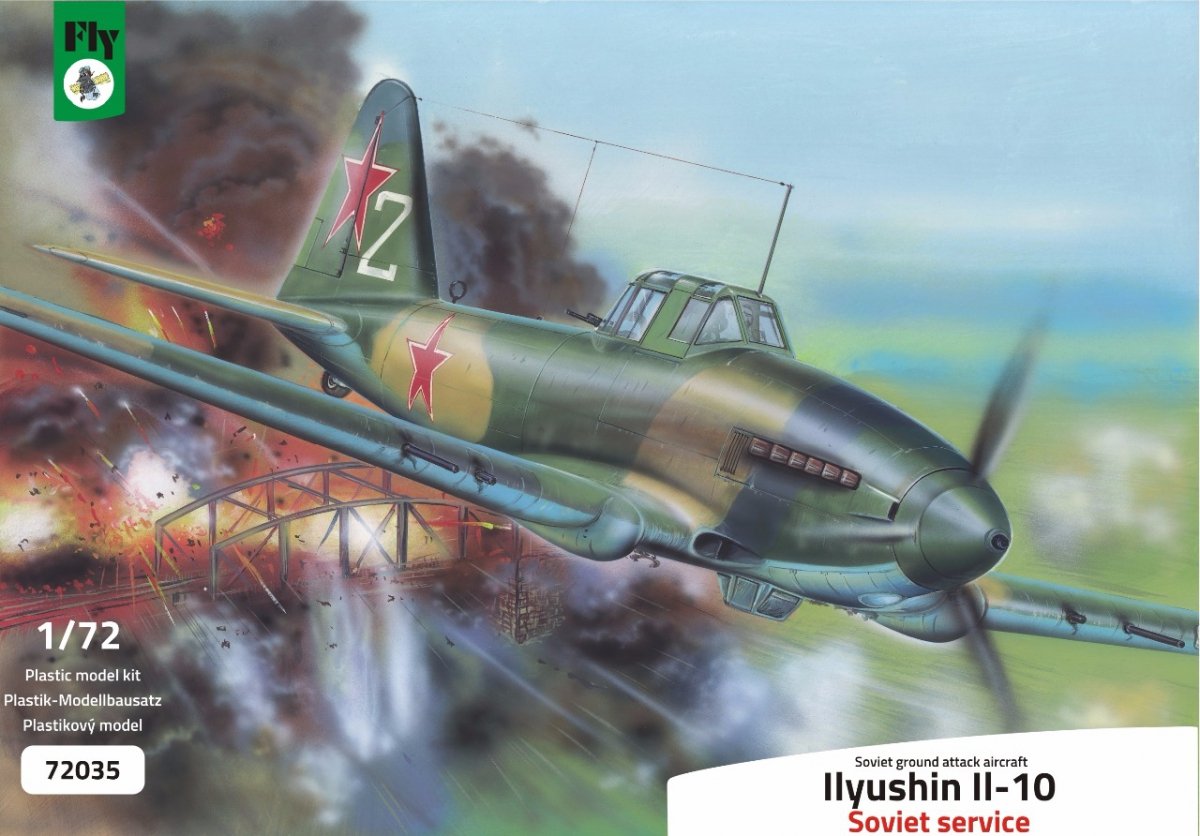Fly 72035 Ilyushin Il-10 Service soviétique 1/72
