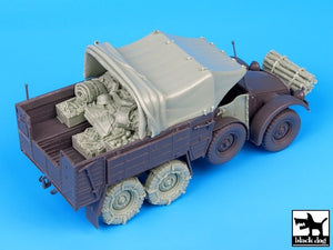 Ensemble d&amp;#39;accessoires complets Black Dog T35074 Krupp Protze 1/35 – image 2