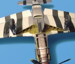 Aires 4219 Baie de train d&amp;#39;atterrissage du P-51D Mustang 1/48 TAMIYA