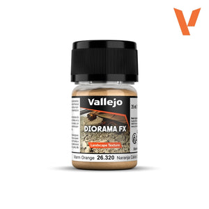 Vallejo 26321 Warm Orange 1-2 mm - Diorama FX Landscape Texture 35ml