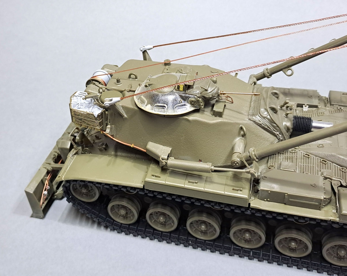 Kit de mise à niveau Eureka XXL ER-3572 pour le véhicule de génie de combat M728, compatible avec la maquette AFV Club 35254 au 1/35 – imagen 4