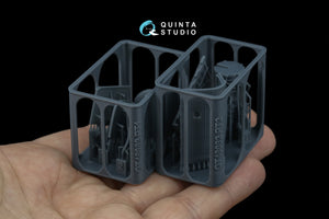 Quinta Studio QT48082 Ka-52/Ка-52М Engine with bay and cover, starboard (Zvezda/Quinta) 1/48