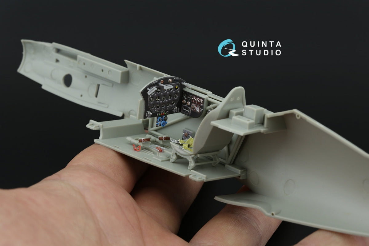 Intérieur du MiG-3 Quinta Studio QD+32241 imprimé en 3D et coloré sur papier décalcomanie (Trumpeter) (avec pièces en résine imprimées en 3D) 1/32 – image 7