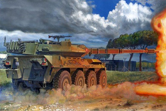 Trumpeter 00386 Chasseur de chars italien B1 Centauro (1/35)