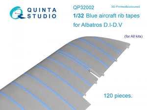 Cassettes Quinta Studio QP32002 Blue Rib Albatros DI-DV (pour tous les kits) 1/32