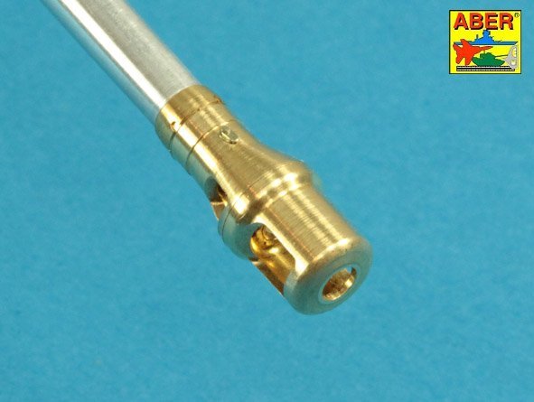 Canon Aber 35L-231 de 10,5 cm KwK L/70 avec frein de bouche à double chicane pour char allemand Pz.Kpfw. VII Lowe à l&amp;#39;échelle 1/35. – image 4