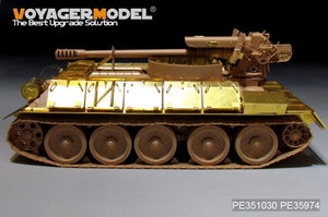 Maquette Voyager PE351030 Canon automoteur syrien T-34/D30 de 122 mm (modèle de base pour RFM 5030, échelle 1/35) – image 2