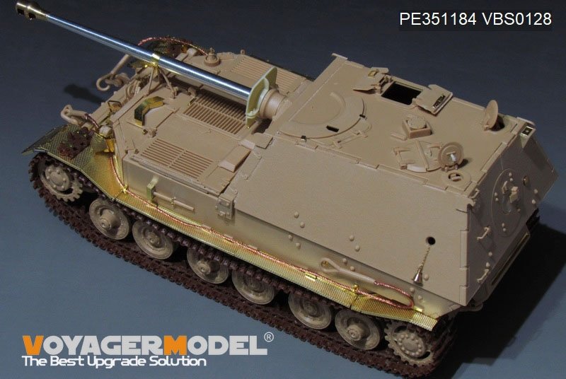 Kit d&amp;#39;amélioration pour chasseur de chars allemand Sd.Kfz.184 Ferdinand de la Seconde Guerre mondiale, Voyager Model PE351184 (pour AMUSING HOBBY 35A044), échelle 1/35 – immagine 9