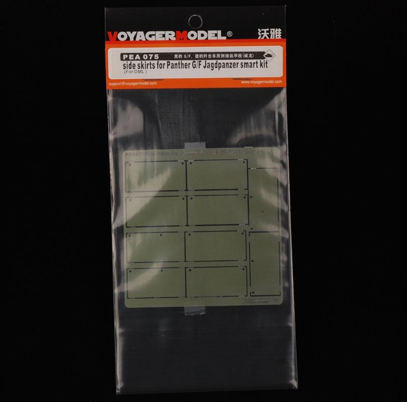 Jupes latérales Voyager Model PEA075 pour kit intelligent Panther G/F Jagdpanzer (pour tous) 1/35