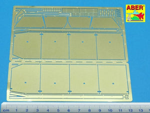Aber 35A054 Jupes latérales pour PzKpfw III (1/35)