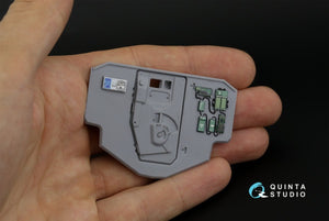 Intérieur imprimé en 3D et coloré sur papier décalcomanie (Zvezda) Quinta Studio QD35079 K-4386 Typhoon VDV 1/35 – immagine 3
