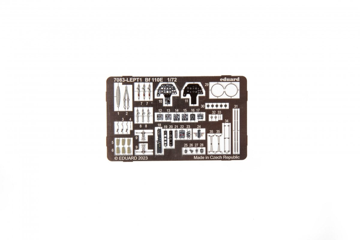Eduard 7083 Bf 110E 1/72 – image 4